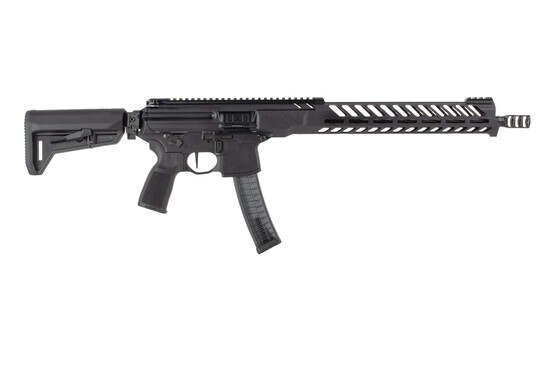 SIG Sauer MPX PCC 9mm rifle features a competition trigger